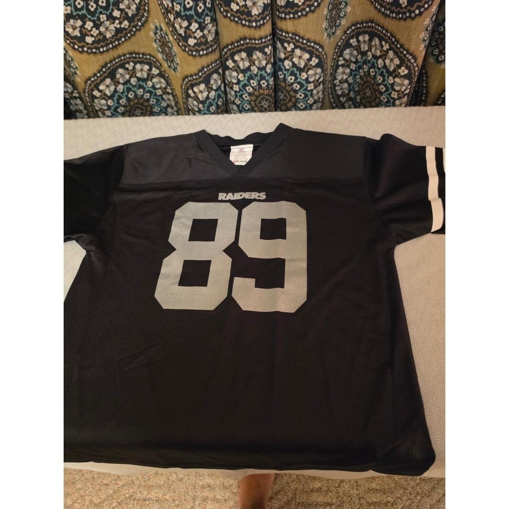 NFL Team Apparel Oakland Raiders Amari Cooper 89 Youth XL Jersey Black Silver
